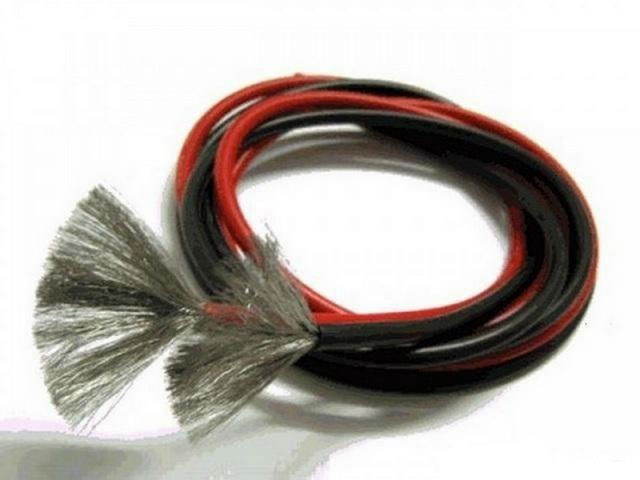 Силиконовый провод Silicone Wire AWG 24 красный 1м|0.205кв.мм - LC-AWG24-R