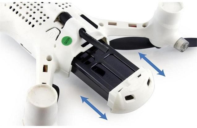 Радиоуправляемый квадрокоптер Hubsan H107D+ RTF 2.4G - H107D+