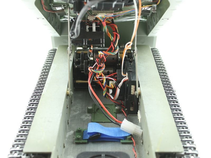 Радиоуправляемый танк Taigen ИС-2 масштаб 1:16 2.4G, зеленый - TG3928-1G