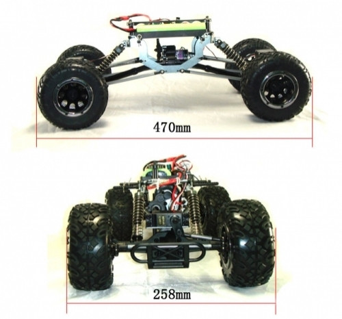 Радиоуправляемый краулер HSP Pangolin 4WD RTR масштаб 1:10 2.4G - 94180L