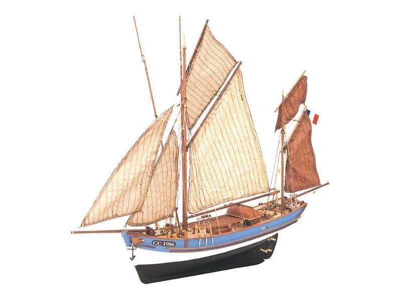 Сборная деревянная модель корабля Artesania Latina MARIE JEANNE, масштаб 1:50 - AL22170