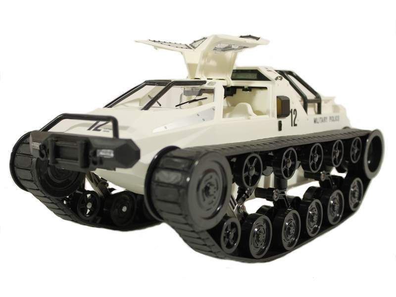 Радиоуправляемый вездеход Heng Long Military Police (белый) RTR масштаб 1:12 2.4G - G2061-1