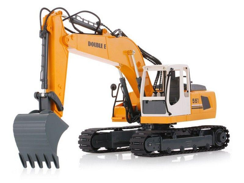 Радиоуправляемый экскаватор Double Eagle RTR масштаб 1:16 со звуковыми эффектами - E561-003