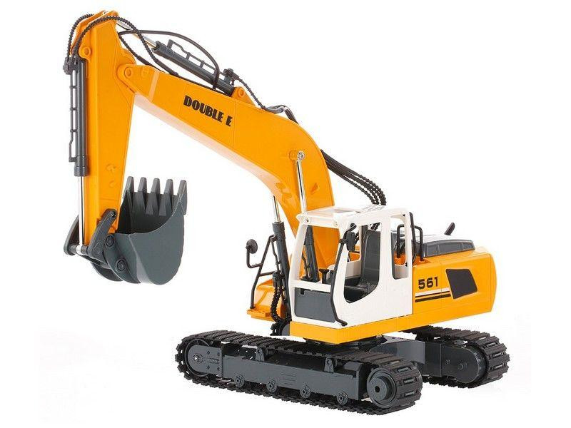 Радиоуправляемый экскаватор Double Eagle RTR масштаб 1:16 со звуковыми эффектами - E561-003