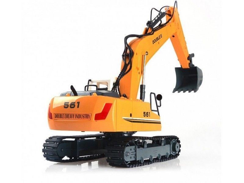 Радиоуправляемый экскаватор Double Eagle RTR масштаб 1:16 со звуковыми эффектами - E561-003