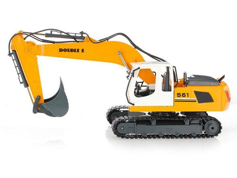 Радиоуправляемый экскаватор Double Eagle RTR масштаб 1:16 со звуковыми эффектами - E561-003
