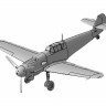 Склеиваемая пластиковая модель самолета Messerschmitt Bf-109 F2 1:48 - ZV-4802