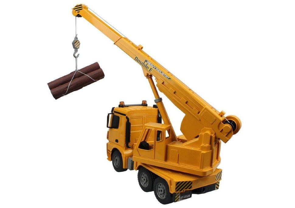 Радиоуправляемый автокран Mercedes-Benz Actros масштаб 1:20 - E526-003