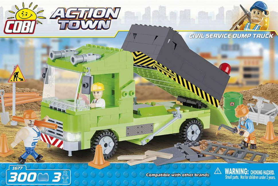 Конструктор Civil Service Dump Truck - COBI-1677
