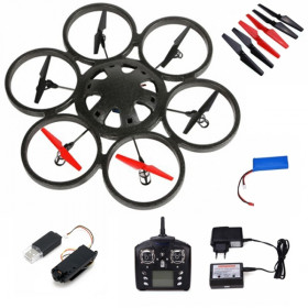 Радиоуправляемый гексакоптер WL Toys V323C SkyWalker HD 2.4G - V323C