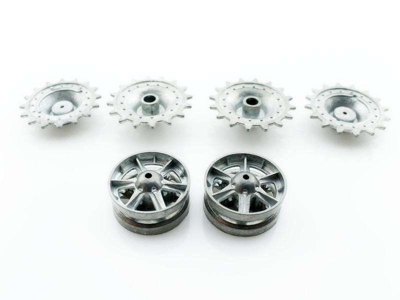 Ведущие звездочки, ленивцы для танка Heng Long KV-1 - WW-019