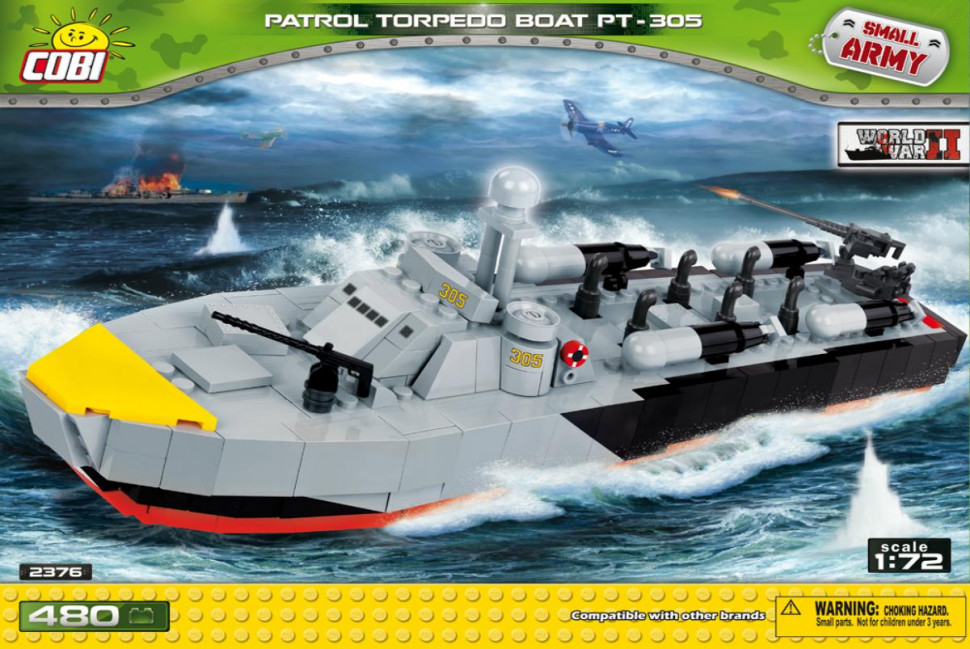 Конструктор Patrol Torpedo Boat PT-305 - COBI-2376