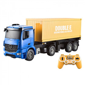 Радиоуправляемый контейнеровоз Double Eagle Mercedes-Benz Arocs масштаб 1:20 2.4G - E564-003