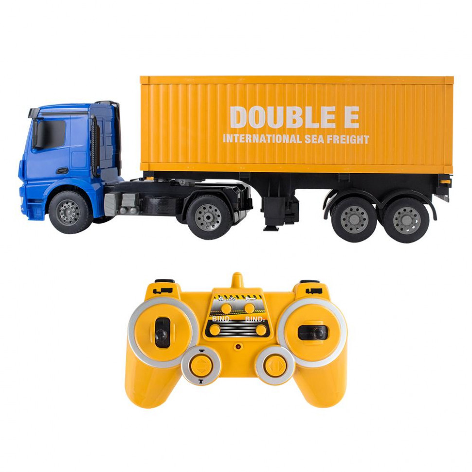 Радиоуправляемый контейнеровоз Double Eagle Mercedes-Benz Arocs масштаб 1:20 2.4G - E564-003