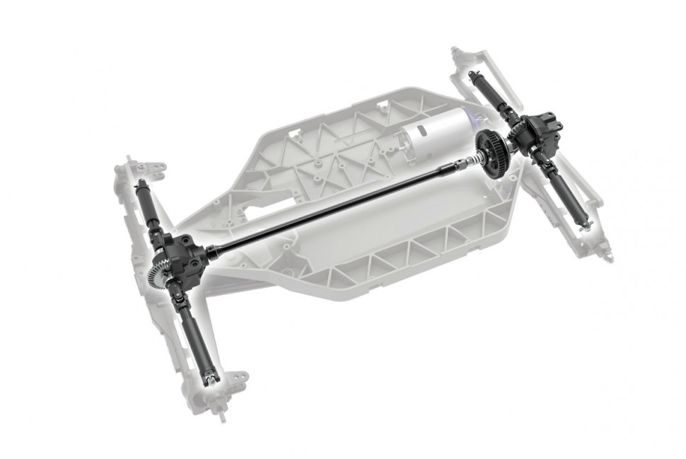 Радиоуправляемый шорт-корс Traxxas Slash 4x4 RTR масштаб 1:10 2.4G - TRA68054-1-G