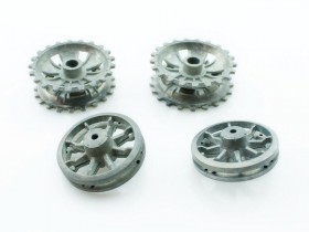 Ведущие звездочки, ленивцы для танков Heng Long Sturmgeschutz III, Panzerkampfwagen III - WW-016