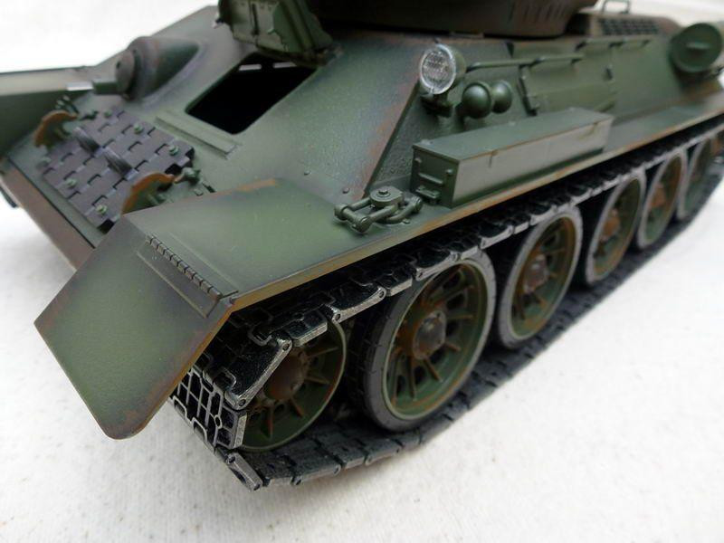 Радиоуправляемый танк Taigen T34-85 (СССР) масштаб 1:16 KIT 2.4G - TG3909-1KIT