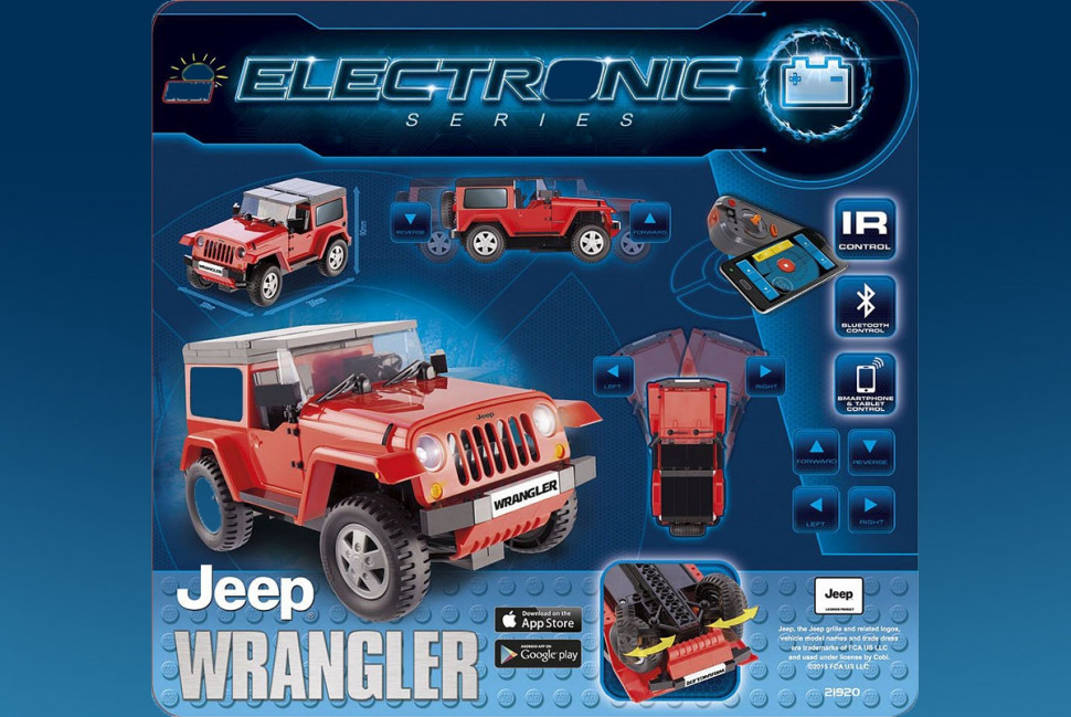 Конструктор Jeep Wrangler - COBI-21920