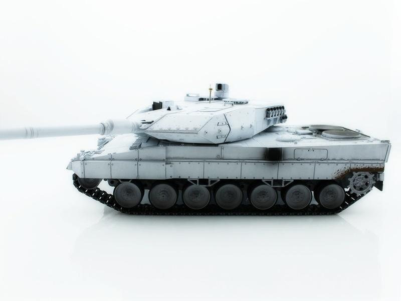 Радиоуправляемый танк Taigen Leopard 2 A6 (для ИК танкового боя) UN RTR масштаб 1:16 2.4G - TG3889-1B-UN-IR