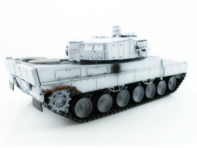 Радиоуправляемый танк Taigen Leopard 2 A6 (для ИК танкового боя) UN RTR масштаб 1:16 2.4G - TG3889-1B-UN-IR
