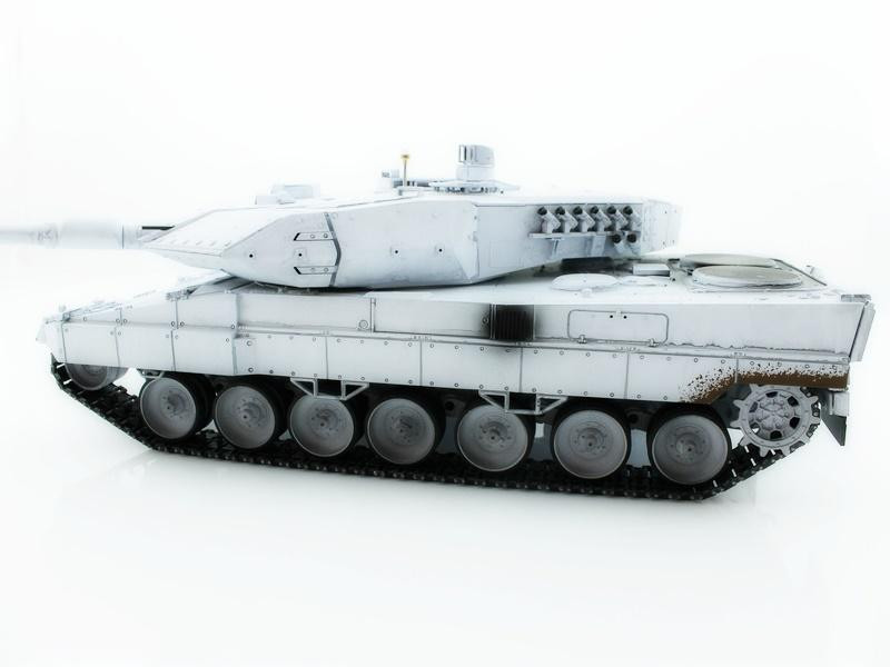 Радиоуправляемый танк Taigen Leopard 2 A6 (для ИК танкового боя) UN RTR масштаб 1:16 2.4G - TG3889-1B-UN-IR