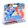 Синий помповый пистолет с шарами CS toys - 055-3