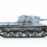 Радиоуправляемый танк Taigen ИС-2 модель 1944, СССР, зимний, деревянная коробка RTR масштаб 1:16 2.4G - TG3928-1S-BOX