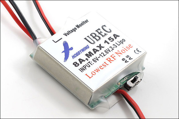 Импульсный регулятор понижающий 5V | 6V 8A UBEC для 2-3S LiPo - HW-8A_UBEC-V1