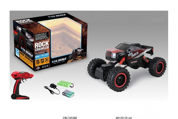 Радиоуправляемый краулер Rock Crawler HuangBo Toys 4WD RTR 2.4G - HB-P1401