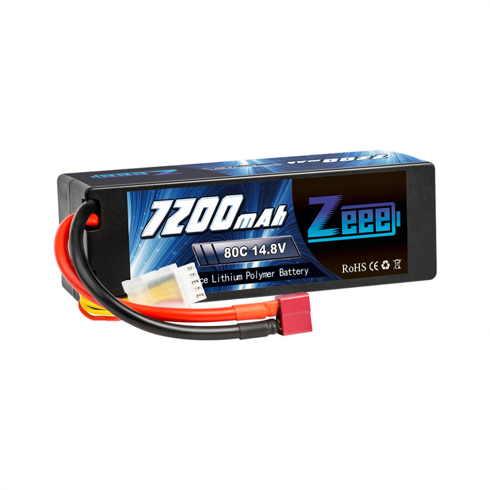 Аккумулятор Zeee Power Li-Po 14.8v 7200mah 80c - zeee-7200-4s-80c