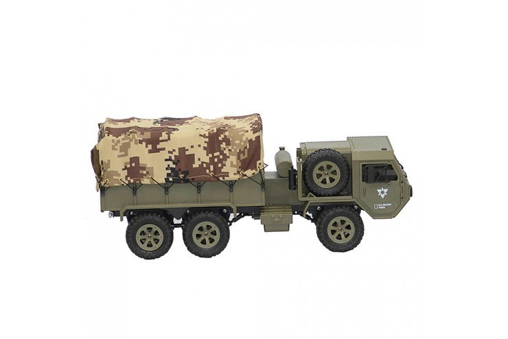 Радиоуправляемая машина Heng Long американский военный грузовик 6WD RTR масштаб 1:16 2.4G - FY004A-1