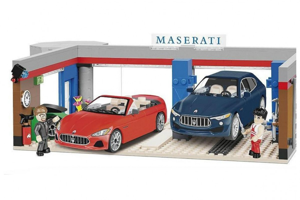 Конструктор COBI Гараж суперкаров Maserati Garage Set - COBI-24568