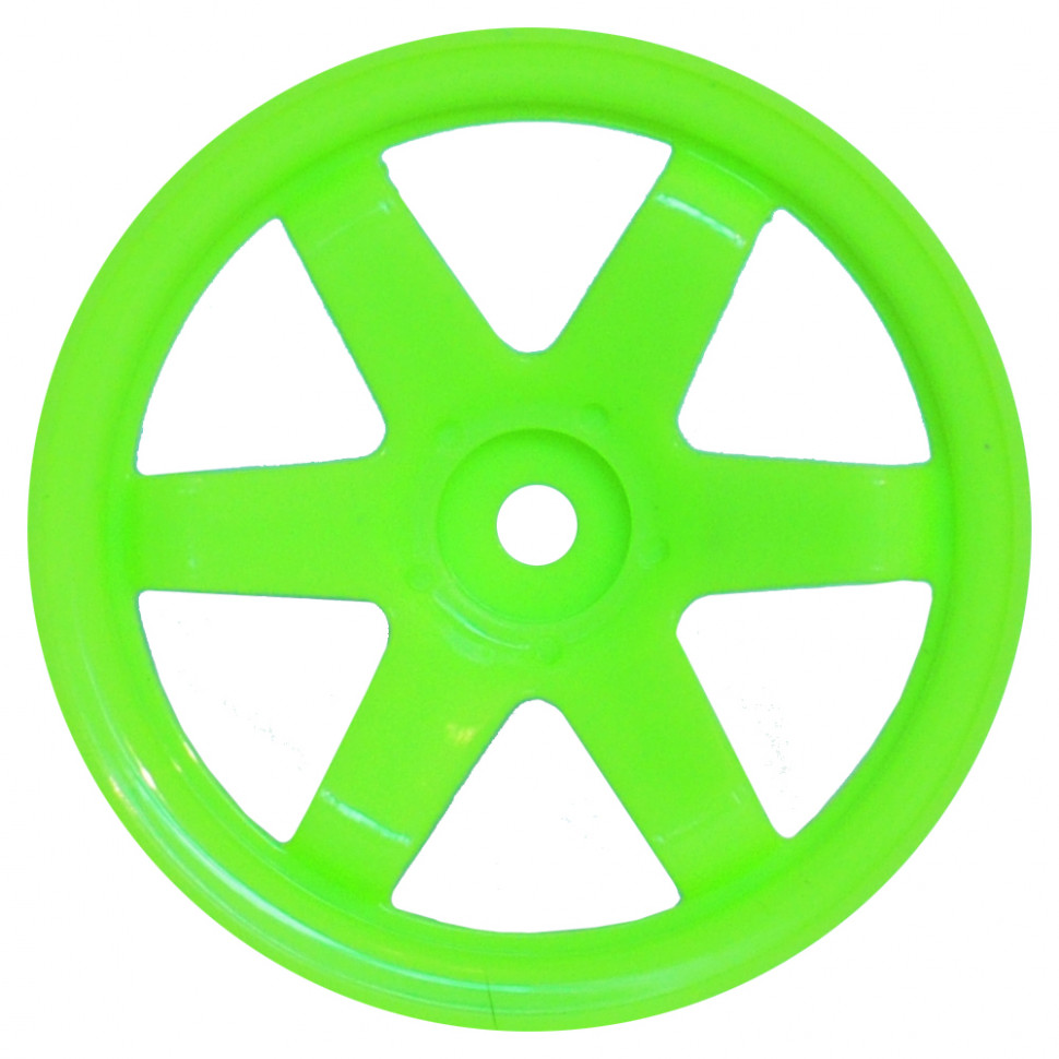 Комплект дисков (4шт.), 6 спиц, зелёные - SWS-3320107_g