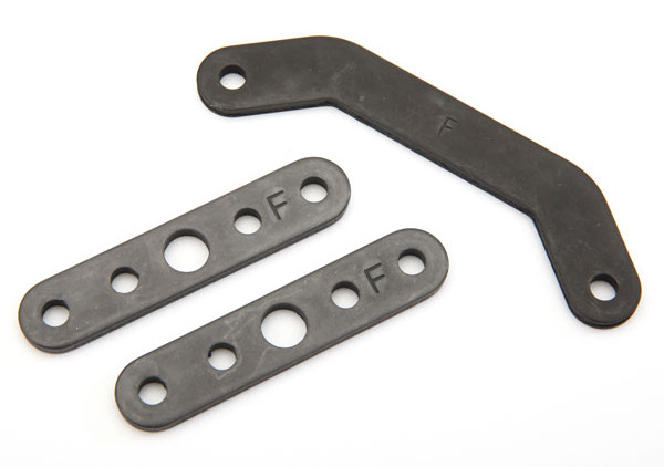 Поперечины Bulkhead tie bar, front, upper (1)| lower (2) (steel) - TRA8926