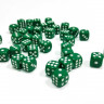 Набор зеленых игровых кубиков Zvezda *D6*, 12мм, 36 шт - ZV-1137