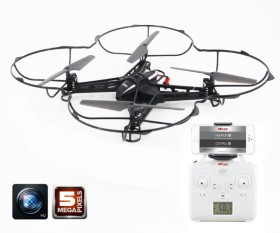 Радиоуправляемый квадрокоптер MJX X301H FPV с барометром и HD камерой 5 MP 2.4G - X301H-HD