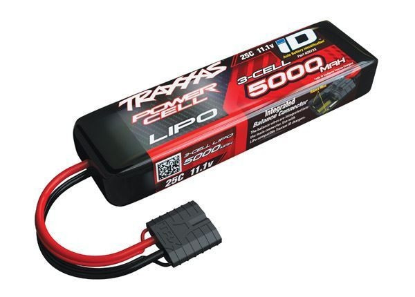 Аккумулятор 5000mAh 11.1v 3-Cell 25C LiPo Battery - TRA2872X