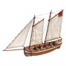 Сборная деревянная модель шлюпки корабля Artesania Latina ENDEAVOUR, масштаб 1:50 - AL19015