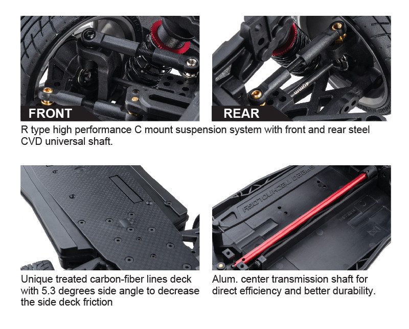 Модель раллийного автомобиля MST XXX-R TOYOTA FT-86 White 4WD RTR масштаб 1:10 2.4G - MST-531104W