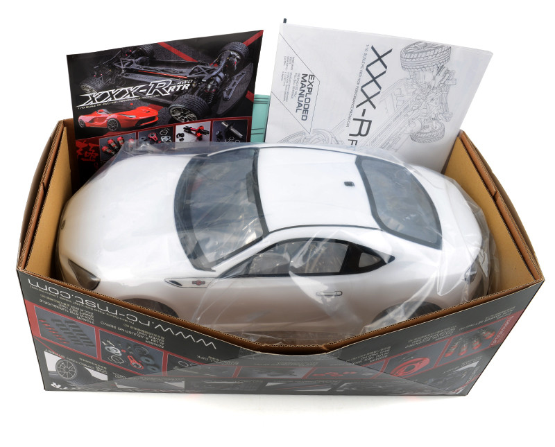 Модель раллийного автомобиля MST XXX-R TOYOTA FT-86 White 4WD RTR масштаб 1:10 2.4G - MST-531104W