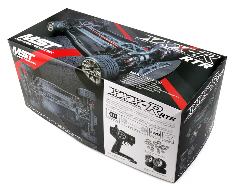Модель раллийного автомобиля MST XXX-R TOYOTA FT-86 White 4WD RTR масштаб 1:10 2.4G - MST-531104W