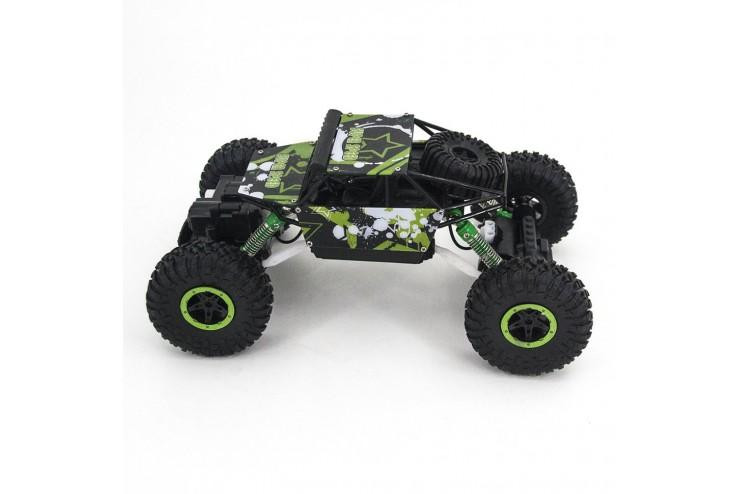 Радиоуправляемый краулер зеленый JD Toys RTR 4WD масштаб 1:18 2.4G - 699-93