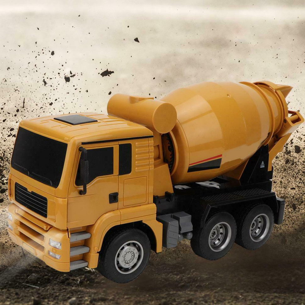Радиоуправляемая бетономешалка HUI NA TOYS масштаб 1:18 2.4G - HN1333