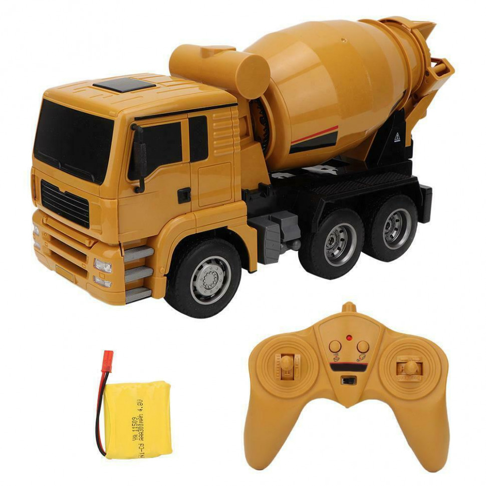 Радиоуправляемая бетономешалка HUI NA TOYS масштаб 1:18 2.4G - HN1333