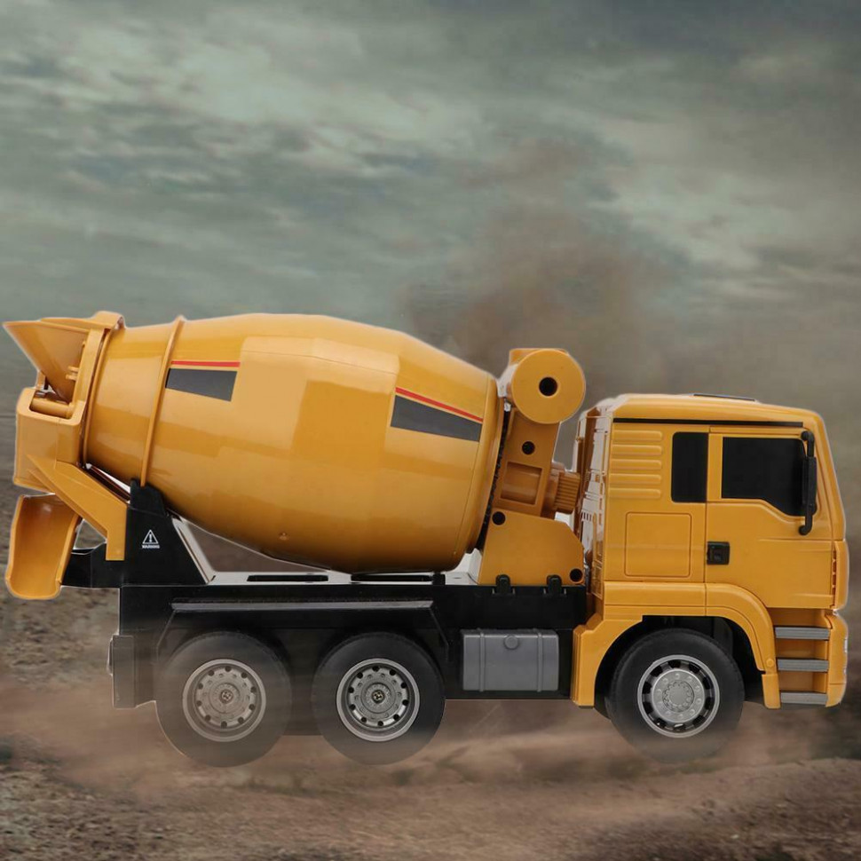 Радиоуправляемая бетономешалка HUI NA TOYS масштаб 1:18 2.4G - HN1333