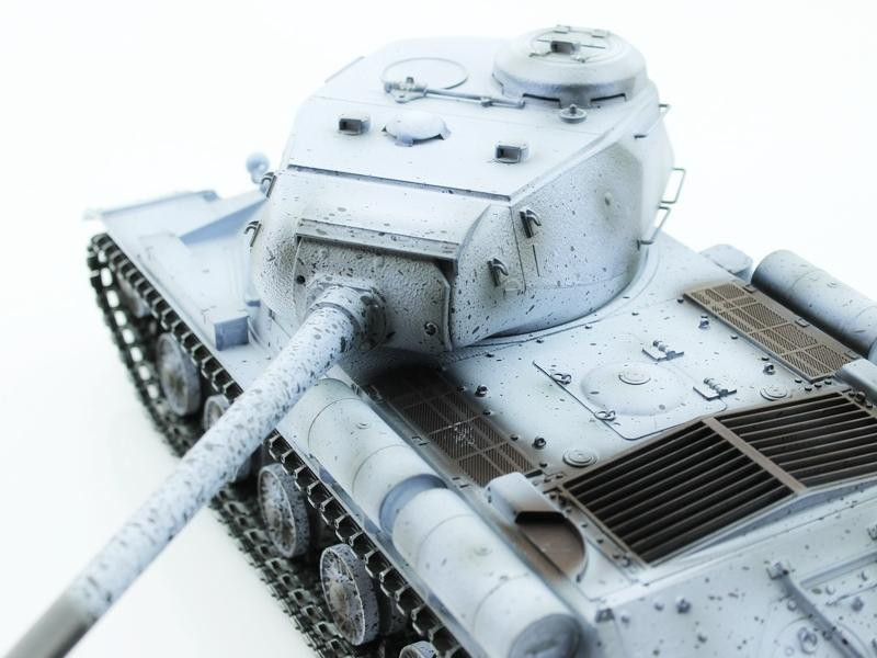 Радиоуправляемый танк Taigen ИС-2 модель 1944 (СССР) (зимний) RTR масштаб 1:16 2.4G - TG3928-1S