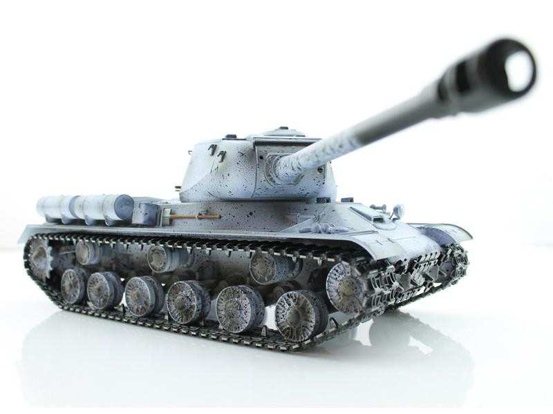 Радиоуправляемый танк Taigen ИС-2 модель 1944 (СССР) (зимний) RTR масштаб 1:16 2.4G - TG3928-1S