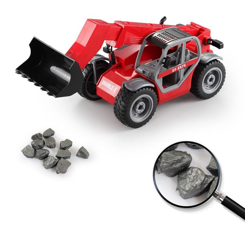 Радиоуправляемый экскаватор-погрузчик Double Eagle масштаб 1:16 2.4G - E575-003