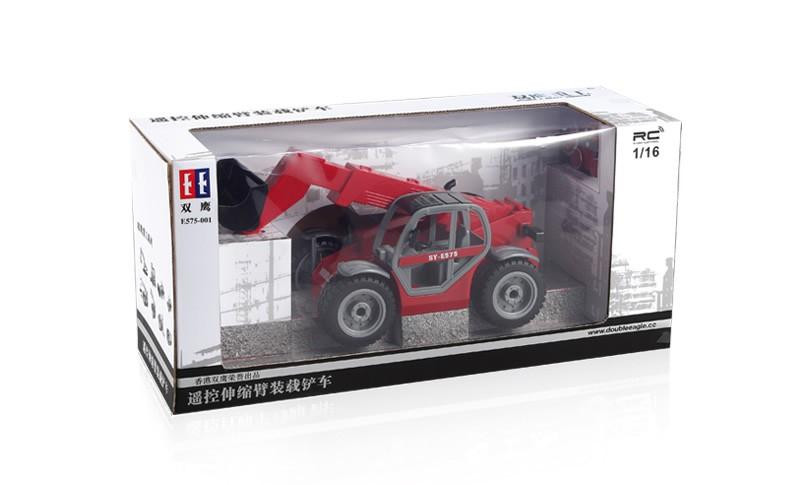 Радиоуправляемый экскаватор-погрузчик Double Eagle масштаб 1:16 2.4G - E575-003