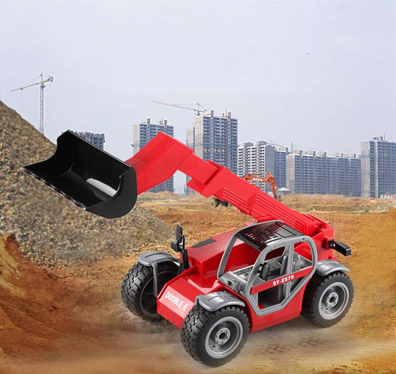 Радиоуправляемый экскаватор-погрузчик Double Eagle масштаб 1:16 2.4G - E575-003